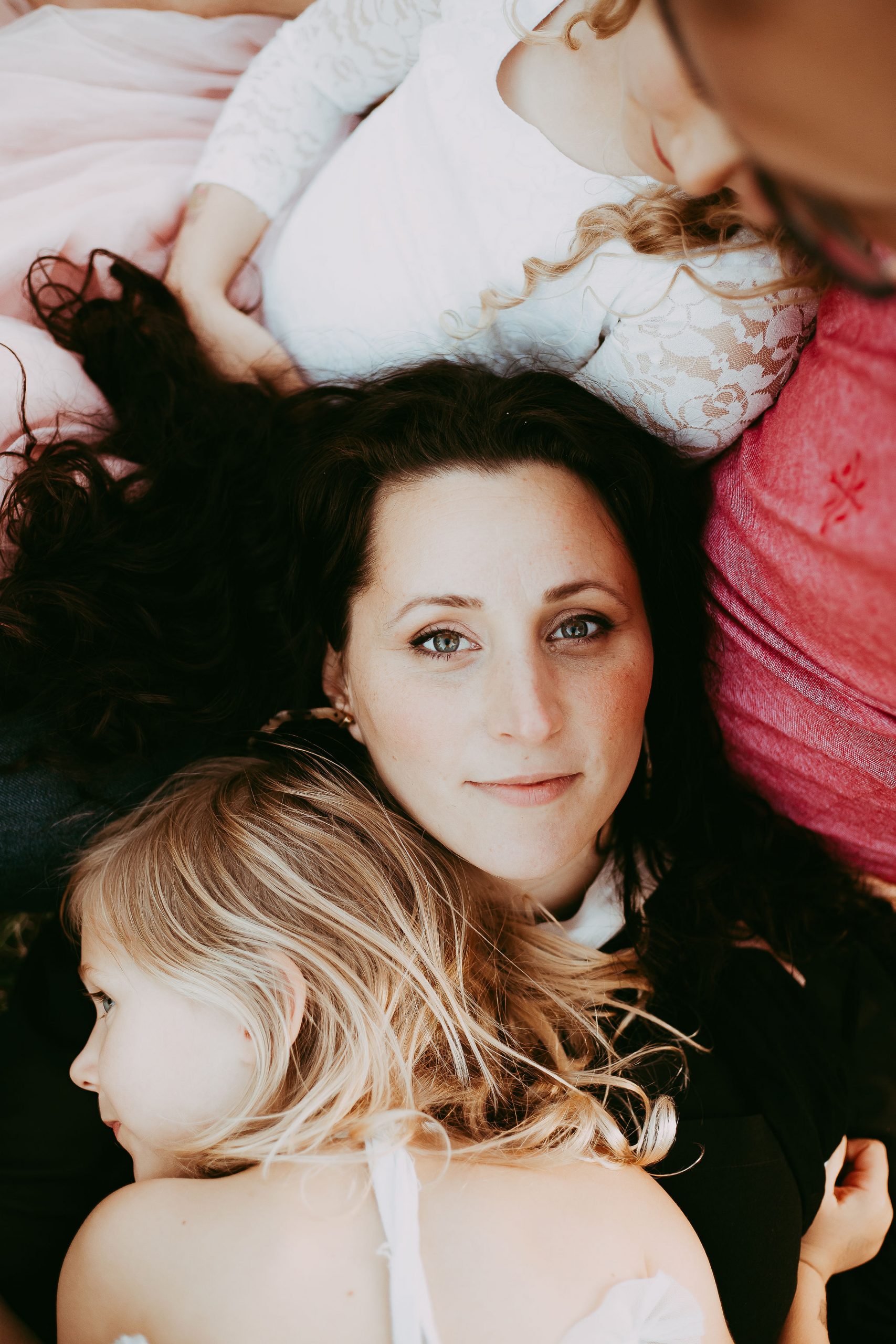 Anna with her family